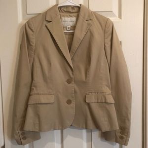 Banana Republic Khaki Blazer, 4p